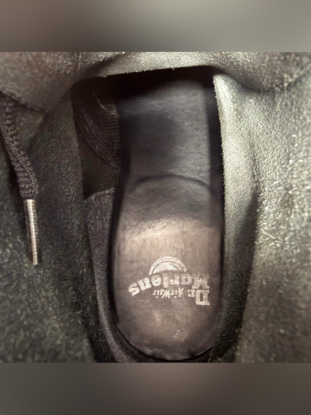 Dr Doc Martens Men’s 1460 Harness Combat Boots Sz 11 Black Polished Leather EUC - Picture 9 of 10
